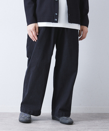 417 EDIFICE | FRENCH WORK DENIM PANTS / ワイドデニムパンツ(デニムパンツ)