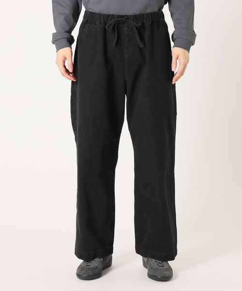 417 EDIFICE（フォーワンセブンエディフィス）の「FRENCH WORK DENIM PANTS / ワイドデニムパンツ（デニムパンツ・メンズ・ブラック/ブルー系その他・SMALL/MEDIUM/LARGE）」の20枚目の写真