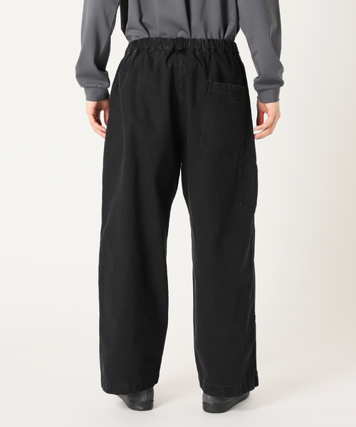 417 EDIFICE（フォーワンセブンエディフィス）の「FRENCH WORK DENIM PANTS / ワイドデニムパンツ（デニムパンツ・メンズ・ブラック/ブルー系その他・SMALL/MEDIUM/LARGE）」の22枚目の写真