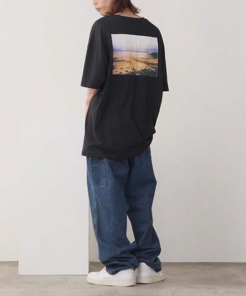 FOG ESSENTIALS(エフオージーエッセンシャルズ)の「FOG ESSENTIALS/エッセンシャルズ PHOTO SS TEE 半袖Tシャツ(Tシャツ/カットソー・メンズ・ブラック/クリーム・S/M/XL/L)」の14枚目の写真