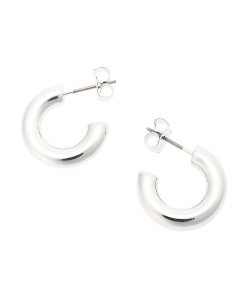 AMERICAN HOLIC（アメリカンホリック）の「チャンキーフープピアス（ピアス（両耳用）・レディース・シルバー/ゴールド・FREE）」の16枚目の写真