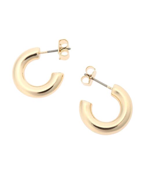 AMERICAN HOLIC（アメリカンホリック）の「チャンキーフープピアス（ピアス（両耳用）・レディース・シルバー/ゴールド・FREE）」の17枚目の写真