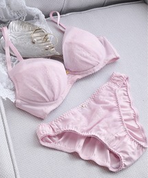 ⭐︎高級フランス⭐︎ パッショナータ 鮮やかピンク レースの美しいランジェリー ⭐︎高級フランス パッショナータ⭐︎ ピーチカラー 刺繍の綺麗な