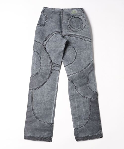 Cycle By Myob(サイクル バイ エムワイオービー)の「Cycle by myob/サイクルバイエムワイオービー/CIRCLE CUT-OUT PANTS WASHED(その他パンツ・レディース・ブラック・F)」の5枚目の写真