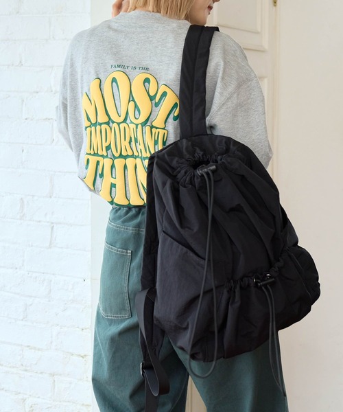 PBLIM（ページボーイリム）の「PAGEBOYLIM/プクプクロゴT（Tシャツ/カットソー・レディース・グレー/ブラック/オフホワイト・MEDIUM/LARGE）」の21枚目の写真