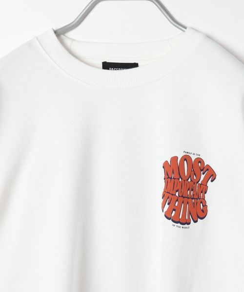 PBLIM（ページボーイリム）の「PAGEBOYLIM/プクプクロゴT（Tシャツ/カットソー・レディース・グレー/ブラック/オフホワイト・MEDIUM/LARGE）」の22枚目の写真