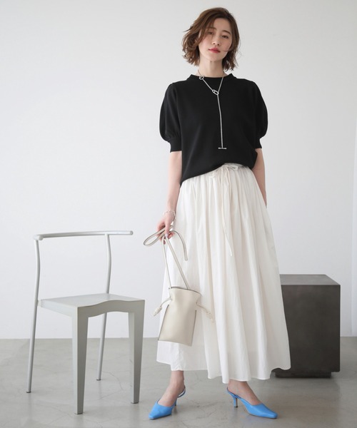 新品　gasa ガサグルー　パフスリーブニット ギャザースリーブセーター | GASA＊ - c a b i n e t