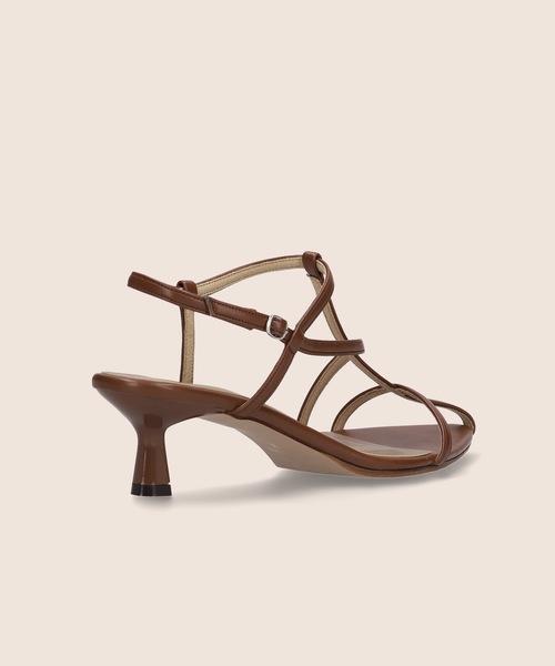 MAMIAN（マミアン）の「ポインテッドトゥ マルチストラップ サンダル (5.0cmヒール)（サンダル・レディース・ブラック/ブラウン/アイボリー・S/M/L/LL）」の17枚目の写真