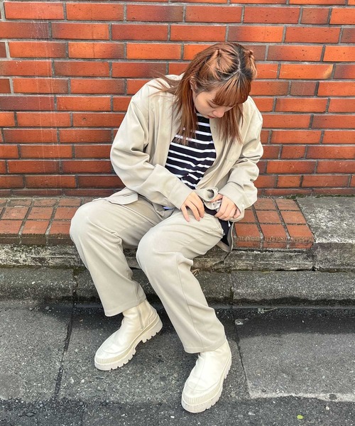 ddp（ディーディーピー）の「【 ddp / ディーディーピー 】 スケートパンツ SKATE PANTS_Bernard A5306-153AA01 MNF（その他パンツ・メンズ・ブルー/ブラック/ベージュ・FREE）」の12枚目の写真