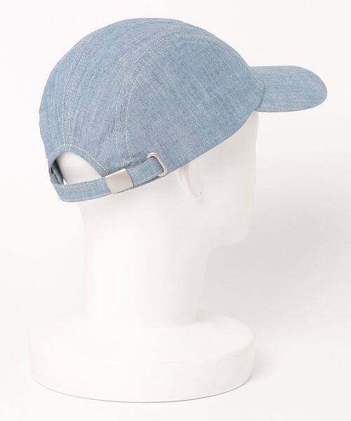 SOFTHYPHEN（ソフトハイフン）の「CHAMBRAY JET CAP（キャップ・メンズ・サックスブルー・ONE SIZE）」の3枚目の写真