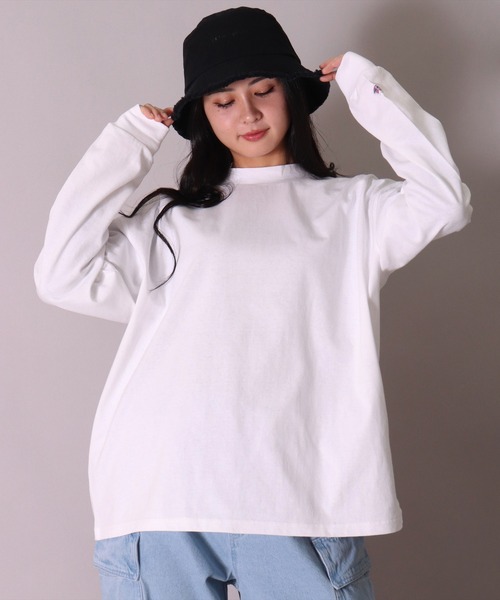 Champion（チャンピオン）の「(LF)【Champion】フリンジ ウォッシュ バケットハット（ハット・レディース・ブラック/ナチュラル/ベージュ・ONE SIZE）」の5枚目の写真