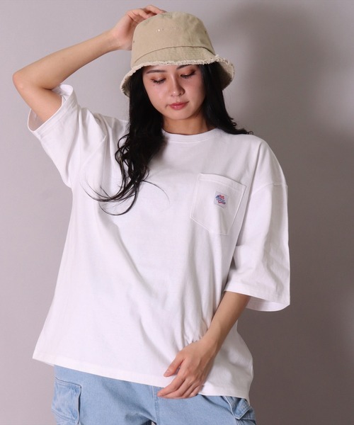 Champion（チャンピオン）の「(LF)【Champion】フリンジ ウォッシュ バケットハット（ハット・レディース・ブラック/ナチュラル/ベージュ・ONE SIZE）」の10枚目の写真