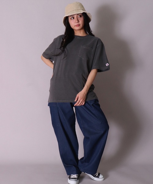 Champion（チャンピオン）の「(LF)【Champion】フリンジ ウォッシュ バケットハット（ハット・レディース・ブラック/ナチュラル/ベージュ・ONE SIZE）」の9枚目の写真