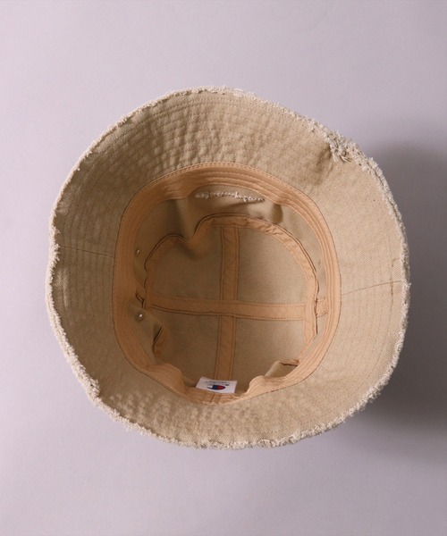 Champion（チャンピオン）の「(LF)【Champion】フリンジ ウォッシュ バケットハット（ハット・レディース・ブラック/ナチュラル/ベージュ・ONE SIZE）」の20枚目の写真