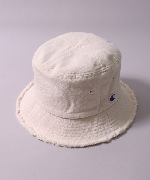 Champion（チャンピオン）の「(LF)【Champion】フリンジ ウォッシュ バケットハット（ハット・レディース・ブラック/ナチュラル/ベージュ・ONE SIZE）」の21枚目の写真