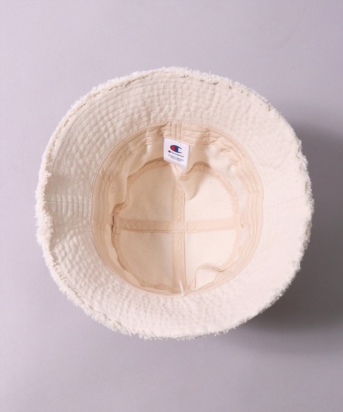 Champion（チャンピオン）の「(LF)【Champion】フリンジ ウォッシュ バケットハット（ハット・レディース・ブラック/ナチュラル/ベージュ・ONE SIZE）」の22枚目の写真