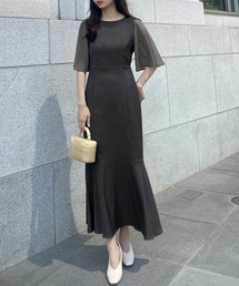 【定価¥30,800】レースコルセットドッキングワンピ ースrirandture レースコルセットドッキングワンピース（ワンピース