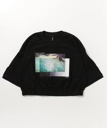 AULA AILA | AULA AILA（アウラ アイラ）別注SEA PRINT PHOTOプリントTシャツ(Tシャツ/カットソー)