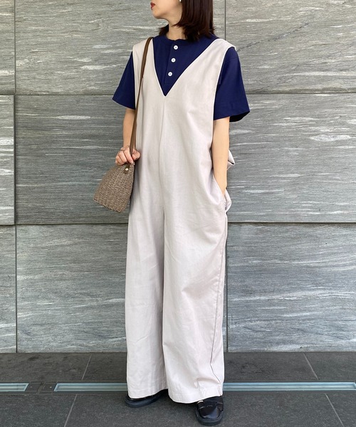 セール】【SETUP7】バックリボンオールインワン サロペット SCCH329