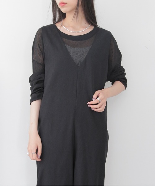 セール】【SETUP7】バックリボンオールインワン サロペット SCCH329