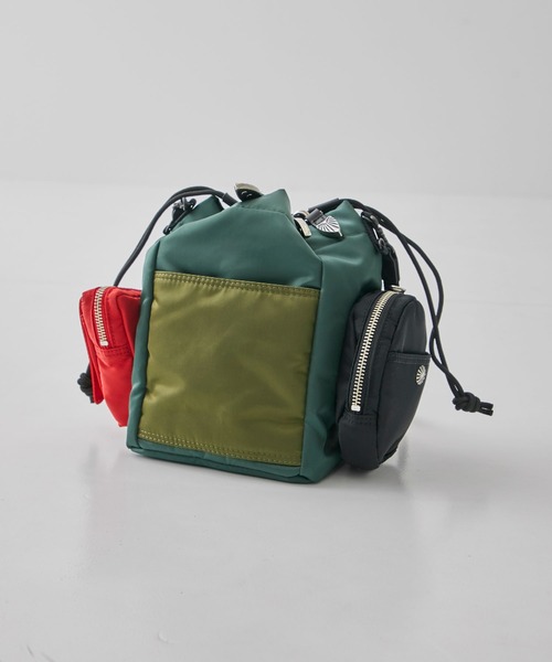 TOGA PULLA(トーガ プルラ)の「【TOGA PULLA×PORTER】String bag TOGA × PORTER(ショルダーバッグ・レディース・ブラック・FREE)」の8枚目の写真