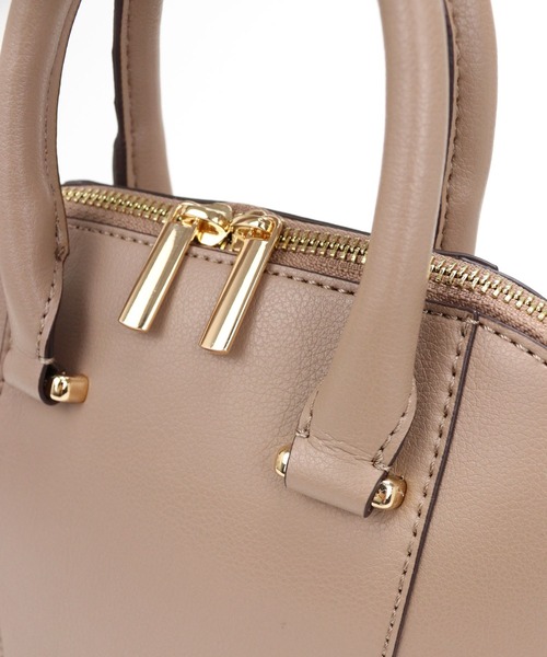 MIAN （ミアン）の「ラウンド2wayショルダーバッグ（ショルダーバッグ・レディース・ライトイエロー/マジェンタ/アイボリー/モカ/ブラック・FREE）」の8枚目の写真