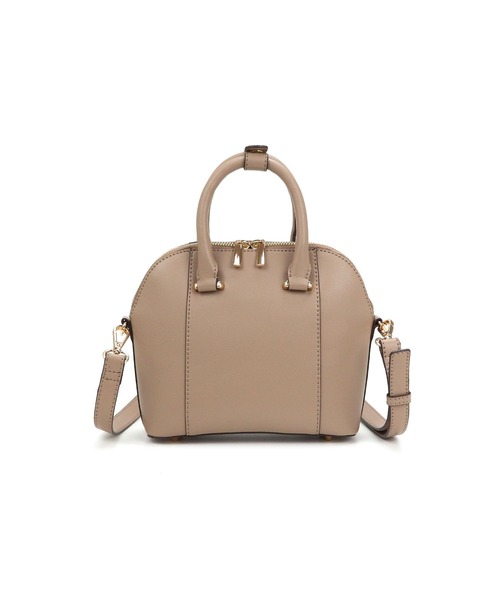 MIAN （ミアン）の「ラウンド2wayショルダーバッグ（ショルダーバッグ・レディース・ライトイエロー/マジェンタ/アイボリー/モカ/ブラック・FREE）」の12枚目の写真