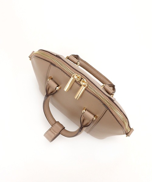 MIAN （ミアン）の「ラウンド2wayショルダーバッグ（ショルダーバッグ・レディース・ライトイエロー/マジェンタ/アイボリー/モカ/ブラック・FREE）」の15枚目の写真