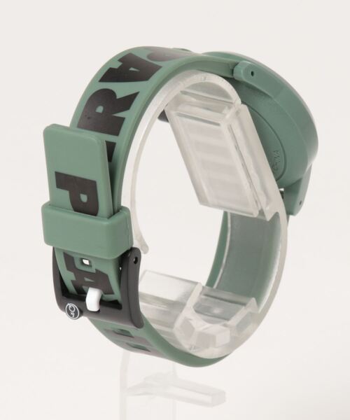 Q&Q SmileSolar（キューアンドキュースマイルソーラー）の「Q&Q SmileSolar / THE PARK SHOPコラボモデル　ブラック(Mサイス)（アナログ腕時計・メンズ・グリーン系その他/ブラック系その他/オリーブ/ブラック/その他/クリア・S/M）」の15枚目の写真