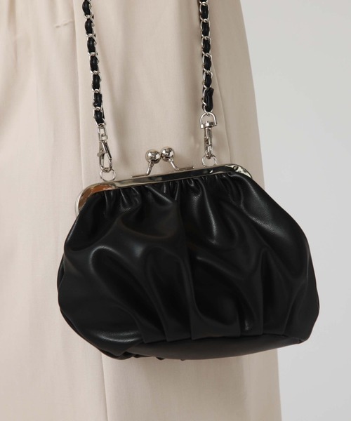 archives(アルシーヴ)の「3WAYパールポシェット(ショルダーバッグ・レディース・ブラック/アイボリー・FREE)」の16枚目の写真