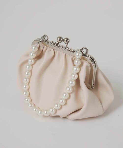 archives(アルシーヴ)の「3WAYパールポシェット(ショルダーバッグ・レディース・ブラック/アイボリー・FREE)」の11枚目の写真