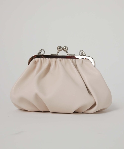 archives(アルシーヴ)の「3WAYパールポシェット(ショルダーバッグ・レディース・ブラック/アイボリー・FREE)」の5枚目の写真