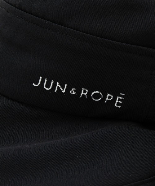 JUN&ROPE'（ジュンアンドロペ）の「【UV】3WAY UVハット（サンバイザー・レディース・ブラック/ホワイト・FREE）」の19枚目の写真