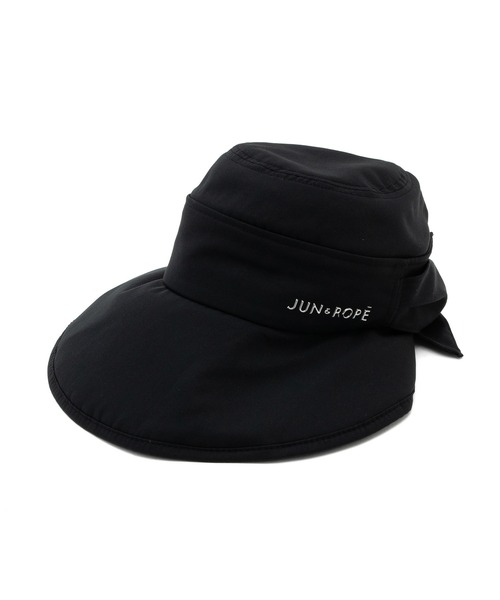 JUN&ROPE UV ハット ブラック JUN&ROPE' 帽子 ハット 3WAY UVハット レディース : ZOZOTOWN