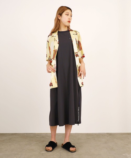 TWO PALMS（トゥーパームス）の「TWO PALMS/トゥーパームス S/S Hawaiian Shirt / Rayon WOODY(501R) シャツ（シャツ/ブラウス・メンズ・ブラック/ベージュ・L/M）」の19枚目の写真