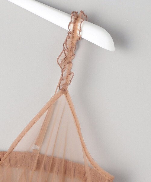 FREAK'S STORE(フリークスストア)の「チュールキャミビスチェ(キャミソール・レディース・ベージュ/ブラック/オフホワイト・フリ-)」の15枚目の写真