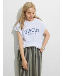 AMERICAN HOLIC | DISCUS フレンチテリーノースリーブ プルオーバー(Tシャツ/カットソー)