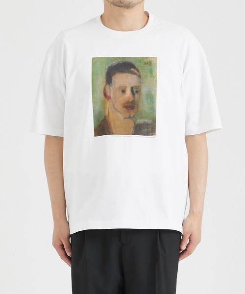 RIVORA(リヴォラ)の「【RIVORA / リヴォラ】Einar Reuter Ⅲ/エイナルロイター3(Tシャツ/カットソー・メンズ・ホワイト・XL/L/M)」の6枚目の写真