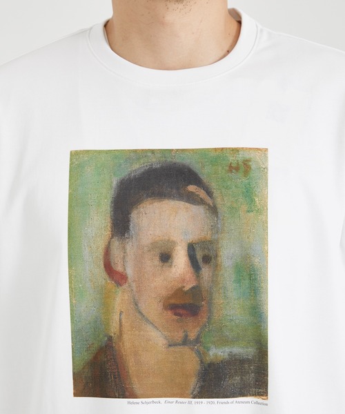 RIVORA(リヴォラ)の「【RIVORA / リヴォラ】Einar Reuter Ⅲ/エイナルロイター3(Tシャツ/カットソー・メンズ・ホワイト・XL/L/M)」の3枚目の写真