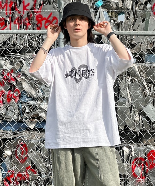 kutir(クティール)の「オーバーサイズアソートTシャツ(Tシャツ/カットソー・メンズ・ホワイト系その他/ブラック系その他/ホワイト系その他2/ホワイト系その他3/ブラック系その他2/ブラック/オフホワイト・MEDIUM/LARGE)」の5枚目の写真