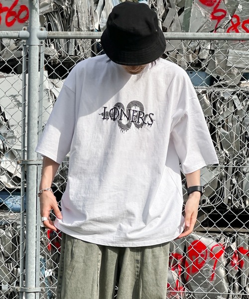 kutir(クティール)の「オーバーサイズアソートTシャツ(Tシャツ/カットソー・メンズ・ホワイト系その他/ブラック系その他/ホワイト系その他2/ホワイト系その他3/ブラック系その他2/ブラック/オフホワイト・MEDIUM/LARGE)」の13枚目の写真