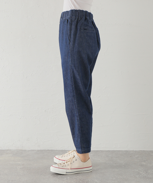 新品 journal standard luxe＊ダンボールサルエルパンツ セール】10ozムライトデニム サルエルパンツ（デニムパンツ