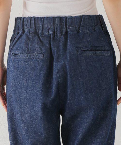 JOURNAL STANDARD LUXE(ジャーナルスタンダード ラックス)の「10ozムライトデニム サルエルパンツ(デニムパンツ・レディース・ホワイト/ブルー系その他・SMALL/MEDIUM/LARGE)」の14枚目の写真