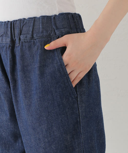 JOURNAL STANDARD LUXE(ジャーナルスタンダード ラックス)の「10ozムライトデニム サルエルパンツ(デニムパンツ・レディース・ホワイト/ブルー系その他・SMALL/MEDIUM/LARGE)」の12枚目の写真