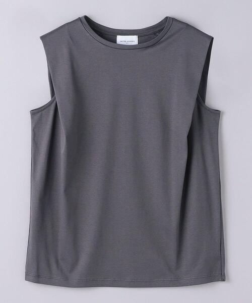 UNITED ARROWS(ユナイテッドアローズ)の「コットン タックノースリーブ カットソー(Tシャツ/カットソー・レディース・ダークグレー/その他1/ナチュラル・FREE)」の21枚目の写真