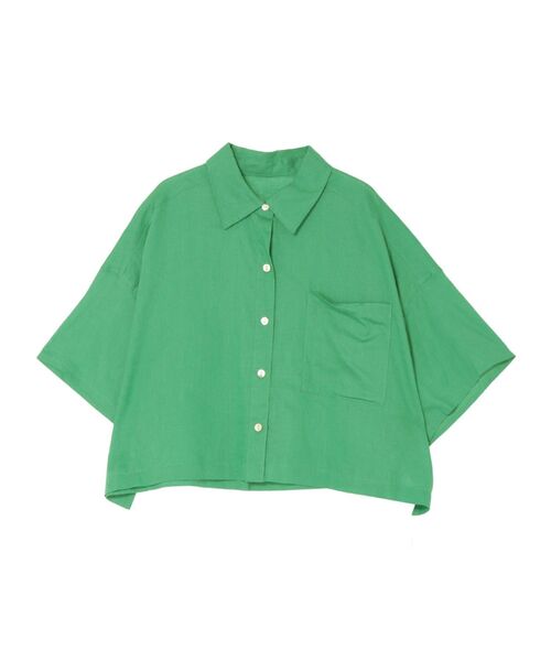 Ungrid - Ungrid/オーバーサイズ　シンプル　リネン混　カットソー　体型カバー　F Ungrid アングリッド リネン混 プルオーバー カットソー sizeF