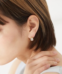VitaFelice | ストーンフープピアス(ピアス(両耳用))