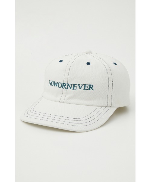 SLY(スライ)の「NOWORNEVER CAP ナウオアネバー キャップ(キャップ・レディース・ライトブルー/ホワイト・FREE)」の3枚目の写真