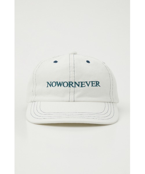 SLY(スライ)の「NOWORNEVER CAP ナウオアネバー キャップ(キャップ・レディース・ライトブルー/ホワイト・FREE)」の4枚目の写真