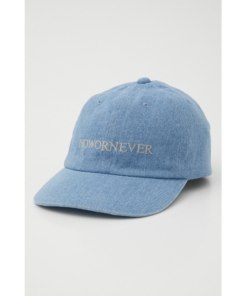 SLY(スライ)の「NOWORNEVER CAP ナウオアネバー キャップ(キャップ・レディース・ライトブルー/ホワイト・FREE)」の12枚目の写真